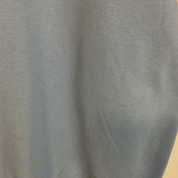 Jerzees Women's Christmas Light Blue Sweatshirt Size 2XL Penguin Snowmen - Picture 8 of 8